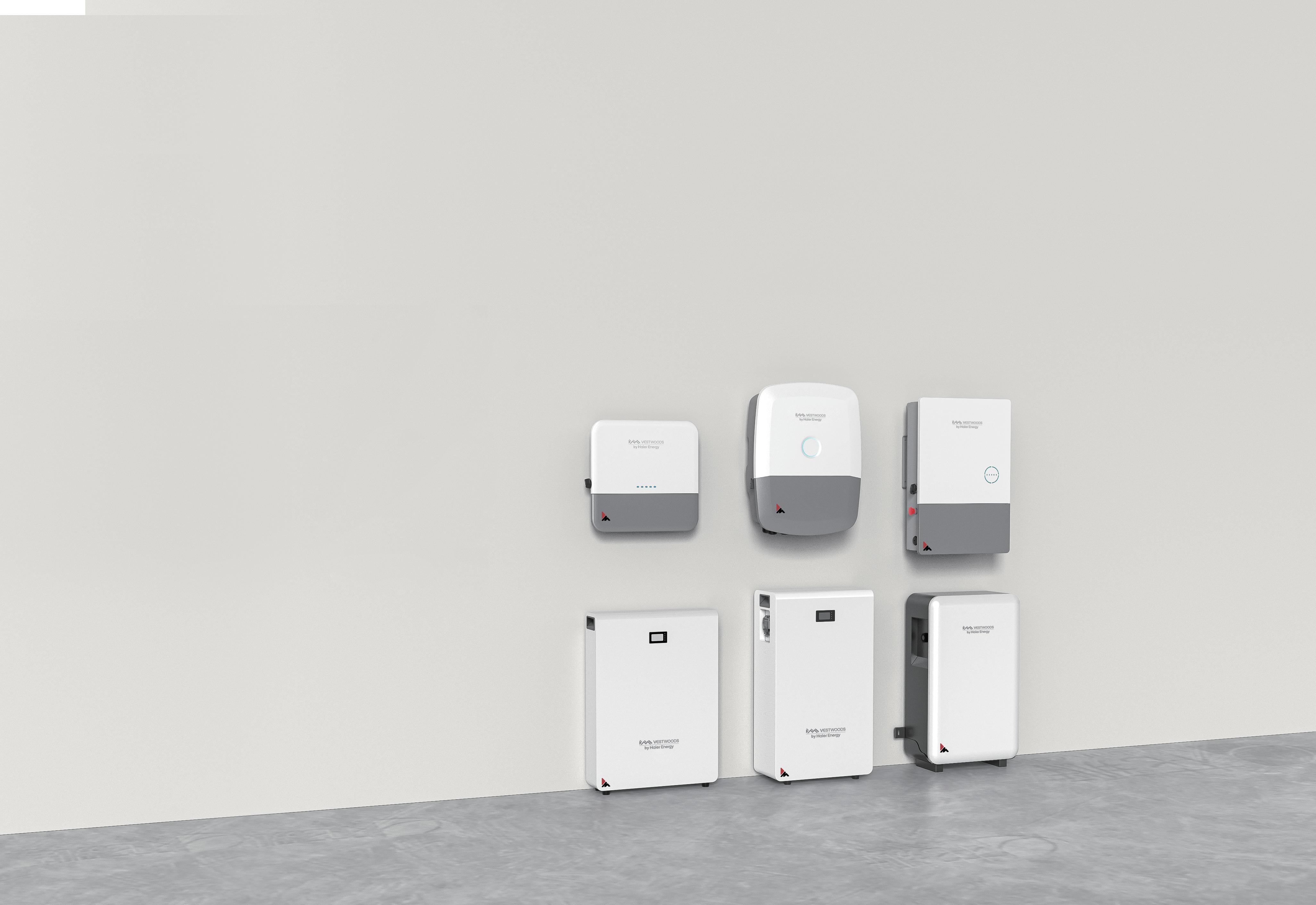 VESTWOODS residential battery and inverter product lineup