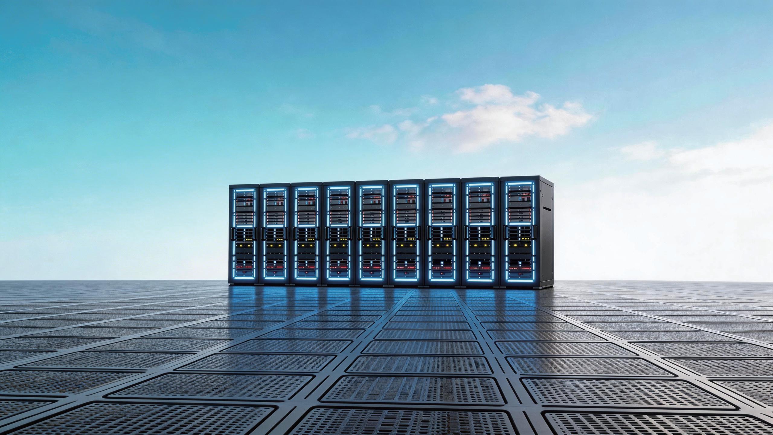 UPS backup battery installation in a data center environment